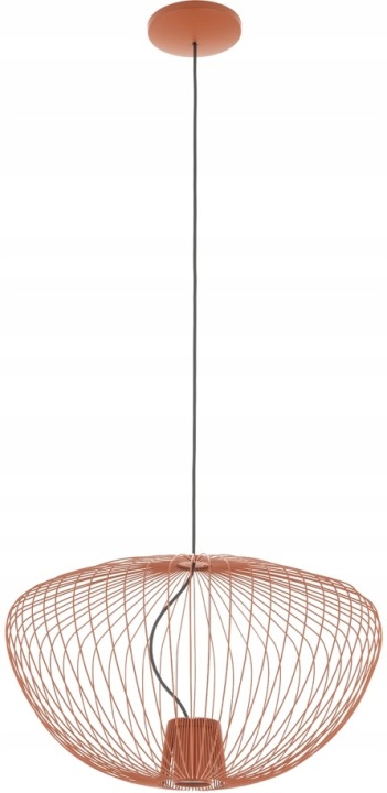 Nowodvorski Závěsná Lampa Terracotta Košíková Ocelová 11495 Pumpkin