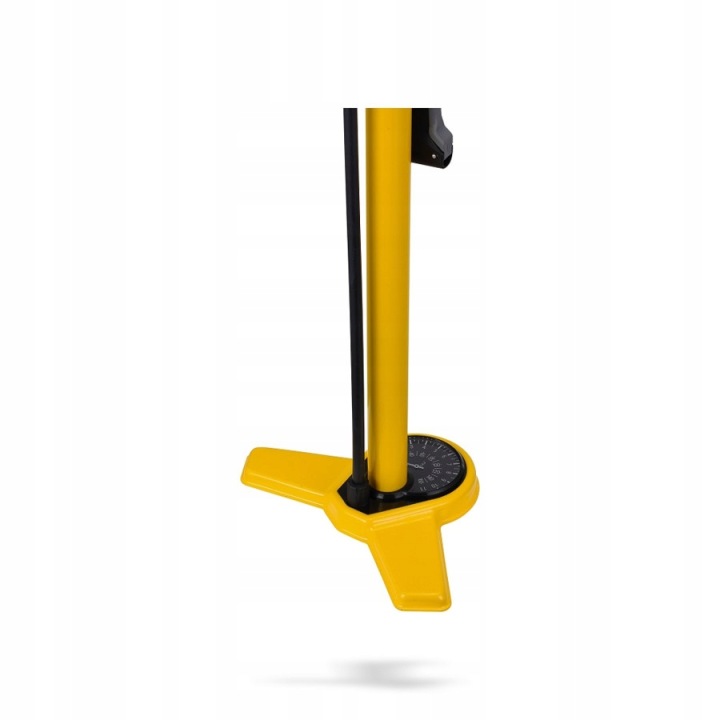 Насос підлоговий BBB BFP-27 AirSteel жовтий + Манометр — фото 2