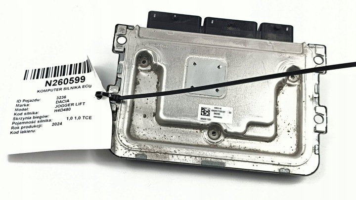 Computer DES MOTORS ECU 237100773V 1.0 TCE DACIA JOGGER LIFT