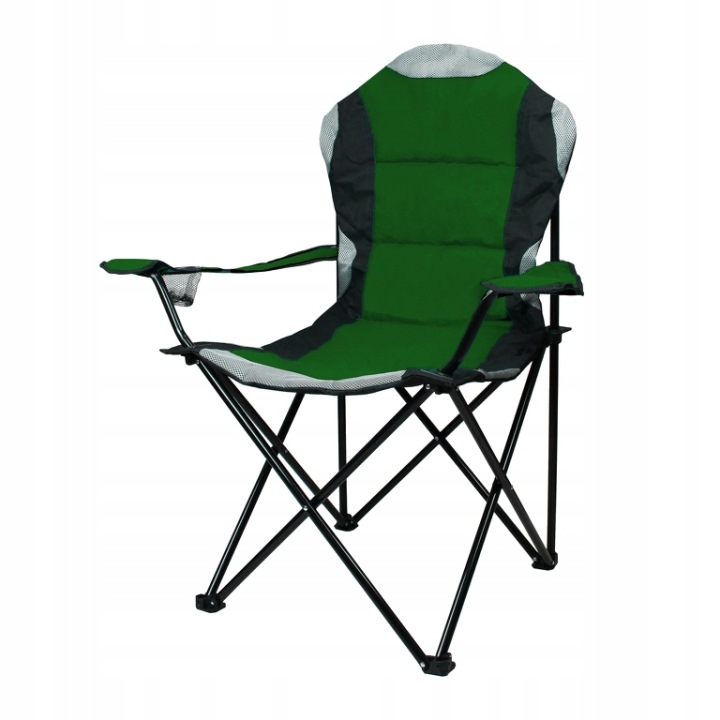 Kempingové křeslo skládací Relax zelené