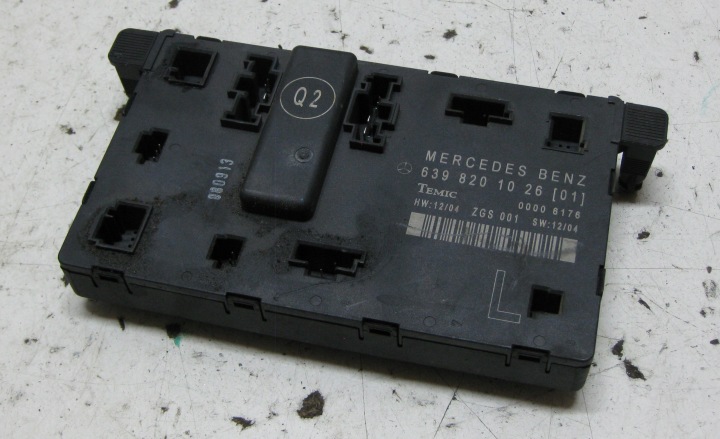 MERCEDES W246 2.2 CDI 14R modul Tür 6398201026