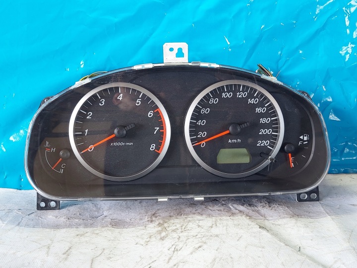Instruments tachymètre compte tours Horloge montre tableau bord MAZDA 2 1.4 MZI 3M7110849MG