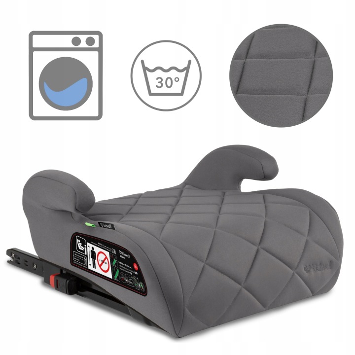 Автокрісло підставка Kidwell REMO ISOFIX i-Size сірий — фото 3