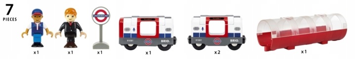 BRIO 36085 World Trains Edition: Лондонські metro на батарейки — фото 12