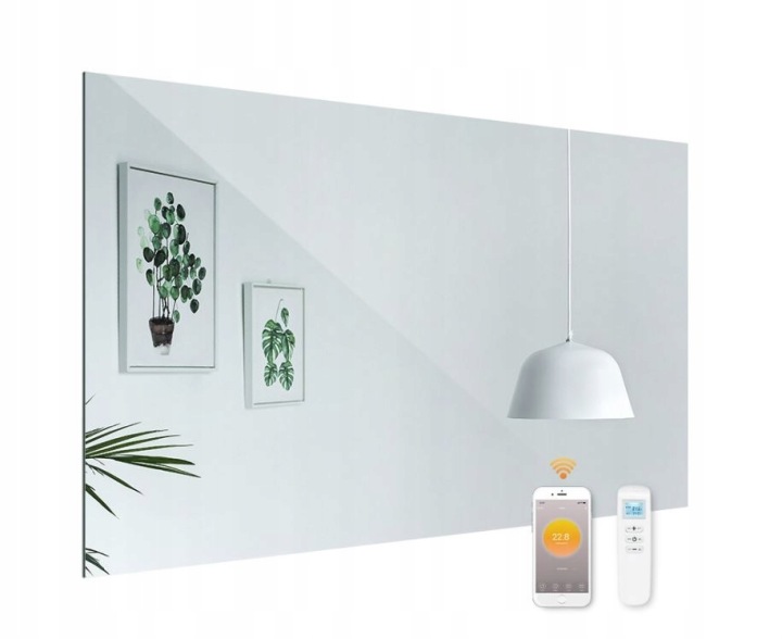 Infračervené topné zrcadlo 580W Wifi