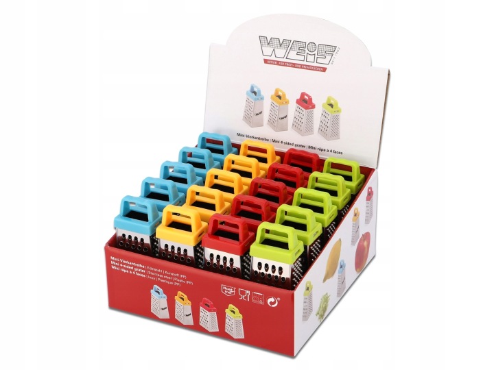 Mini series, Display s 20 ks mini struhadly, nerez plast