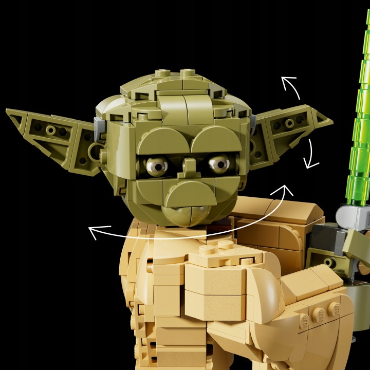 Конструктор Lego 75438 Star Wars Бюст Yoda — фото 5