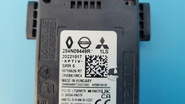 NISSAN QASHQAI III J12E 22R MODUL SENSOR CONSILIU Zzoemcodez 9