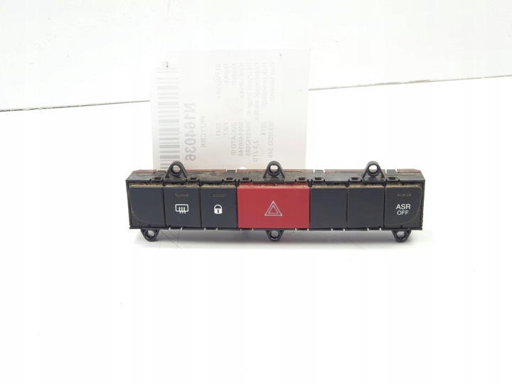 vypínač výstražných světel 7355861650 FIAT DUCATO III L2H2