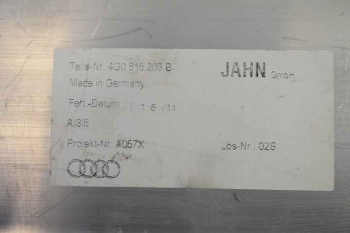 AUDI A7 Sportback 4GA, 4GF Air Suspension Compressor 2012 5