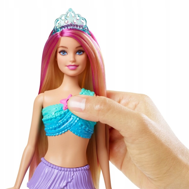 Лялька BARBIE русалка мерехтливі вогники Malibu уцінка — фото 3