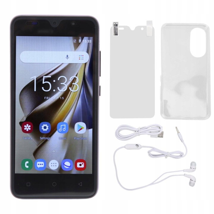 Смартфон HD, камера передня 5 MP, камера задня 8 MP 6800 мАг Телефон відділень — фото 2