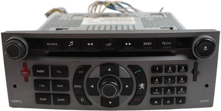 PEUGEOT 407 RADIO fabbrica ODTWARZACZ CD SD 96632912YW
