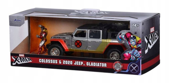 Jada x-men colossus&2020 jeep gladiator — фото 9