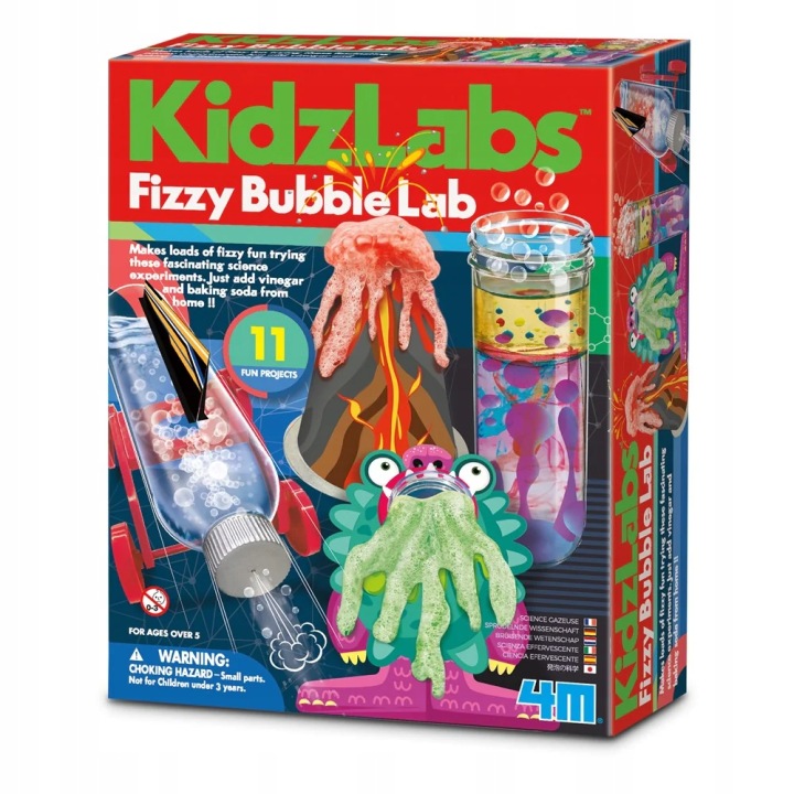 Лабораторія шипучих бульбашок KidzLabs