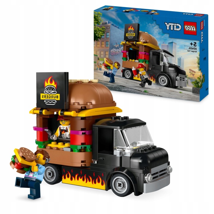 LEGO City Вантажівка з бургерами 60404 — фото 12