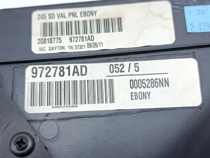Další dokončovací detail 972781AD Chevrolet CORVETTE 2012 6