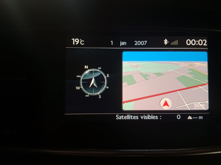 EKRAN der Navigation PEUGEOT 508 und 9804376180