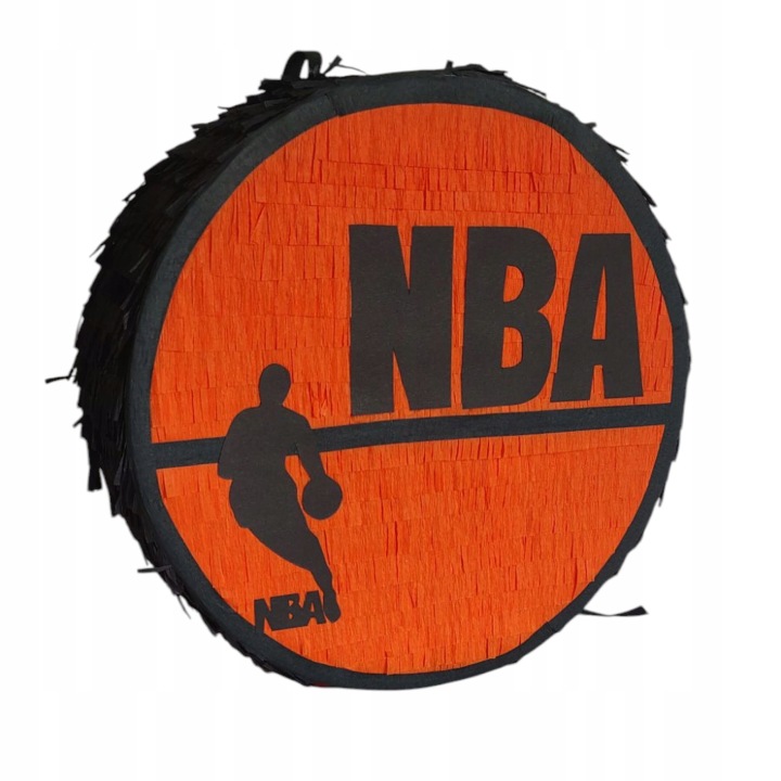 Піньята М'яч День народження дитини sport NBA баскетбол Ручної роботи 33x33x10 — фото 3