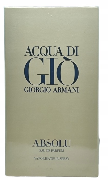 giorgio armani acqua di gio absolu woda perfumowana 75 ml     