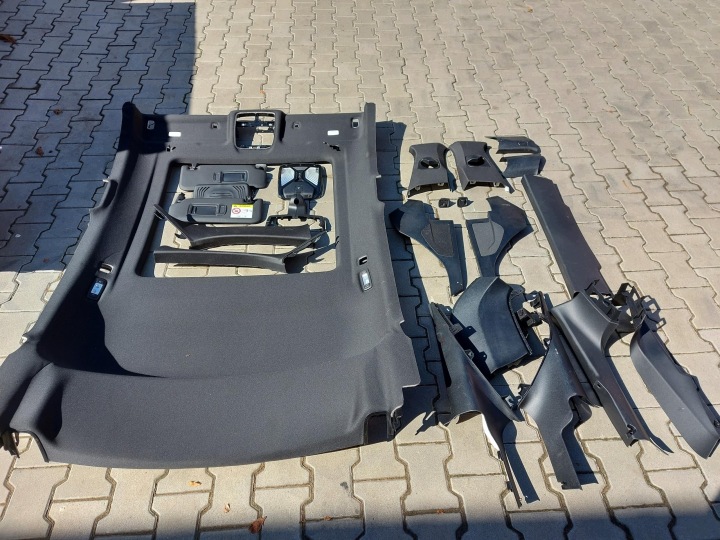 BMW G02 X4 M roof upholstery black plastyki side slupkow black, 195067510
