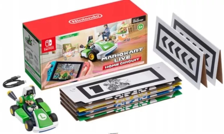 Nintendo Switch MARIOKART LIVE HOME CIRCUIT Amazon.com: Mario Kart Live: Home Circuit -Luigi Set