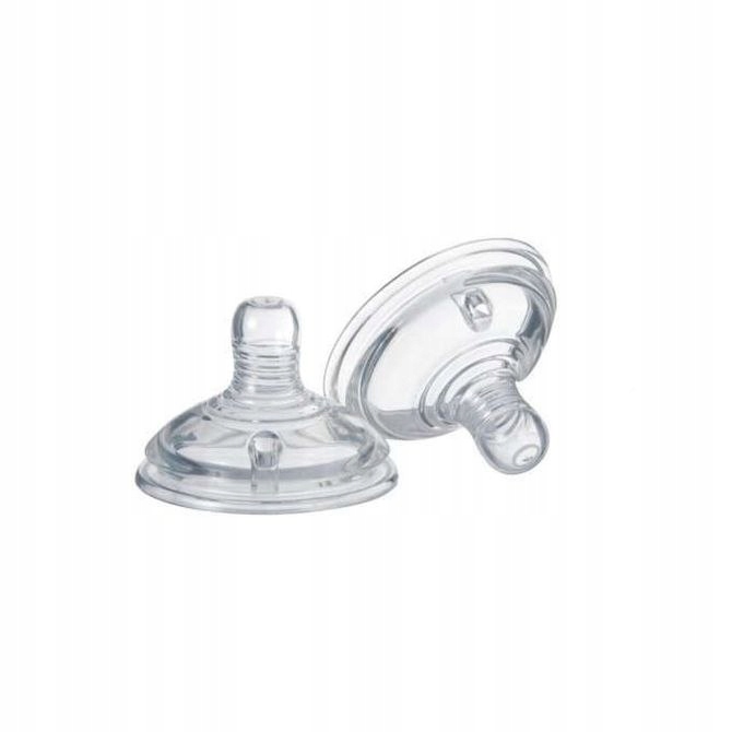 2 шт. Соска для пляшки Tommee Tippee 3 міс.+ з середнім потоком — фото 5