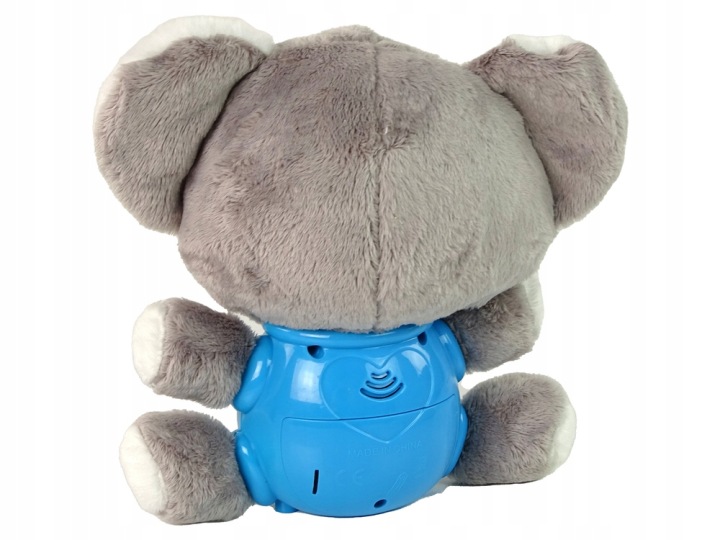 Проектор Коала зі звуком сірий Lean Toys 220x190 мм — фото 3