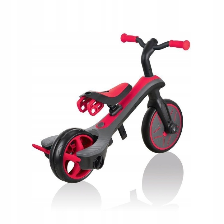 Велосипед 2 в 1 триколісний / біговий Globber Explorer Trike Red 630-102 — фото 8