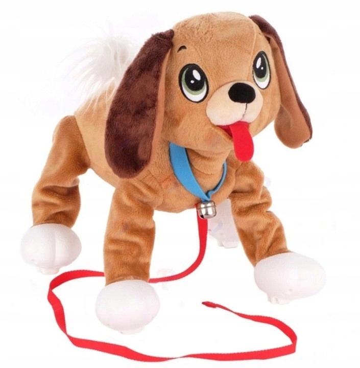 Інтерактивна м'яка іграшка песик Epee Peppy Pups бежевий 30 см — фото 6