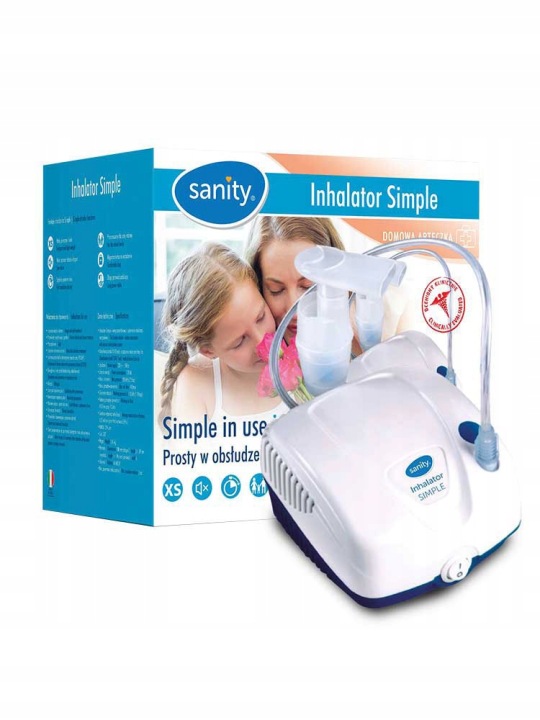 Інгалятор SANITY SIMPLE небулайзер Для Всієї Сім'ї — фото 5