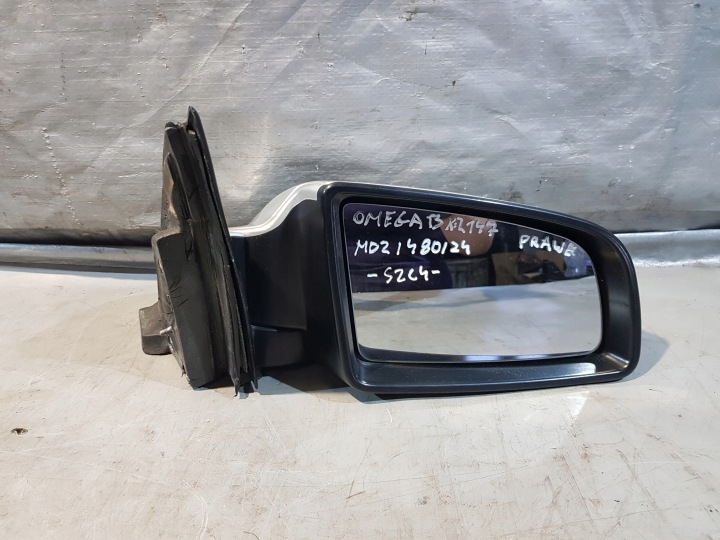 OPEL OMEGA B Destro SPECCHIETTO RETROVISORE 5PIN KOD LAKIERU Z147