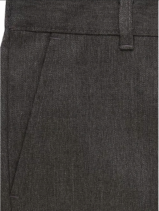 George Елегантні штани slim fit графіт 152/158 — фото 3