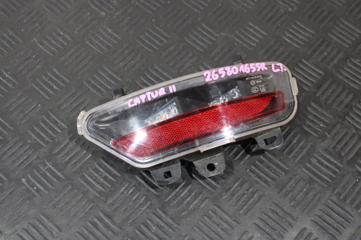 Licht der Stoßstange links heck 265801655R RENAULT CAPTUR II 2 1.0 TCE