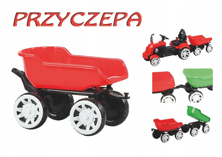 NEW TRAKTOR+екскаватор+відвал з причепом 3 колір+у подарунок — фото 13