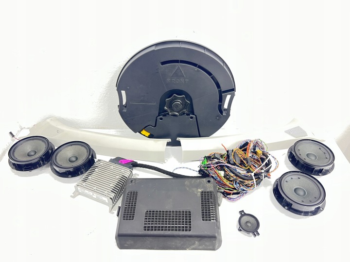 VW T-ROC running board of speakers BEATS amplifier SUBWOOFER wiring 5Q6035456