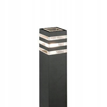 Zahradní lampa Oir Černá 1xE27 IP44 65 cm do venkovní zahrady na terasy