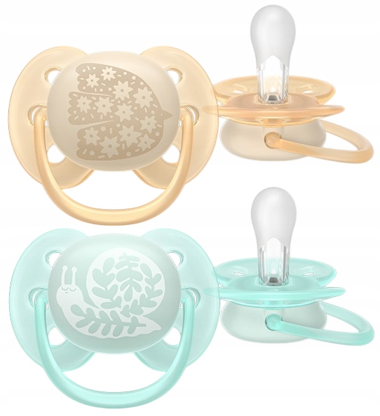 Philips Avent Ультра Soft SCF091/4 Ортодонтичні 2 Соски Заспокійливі — фото 2