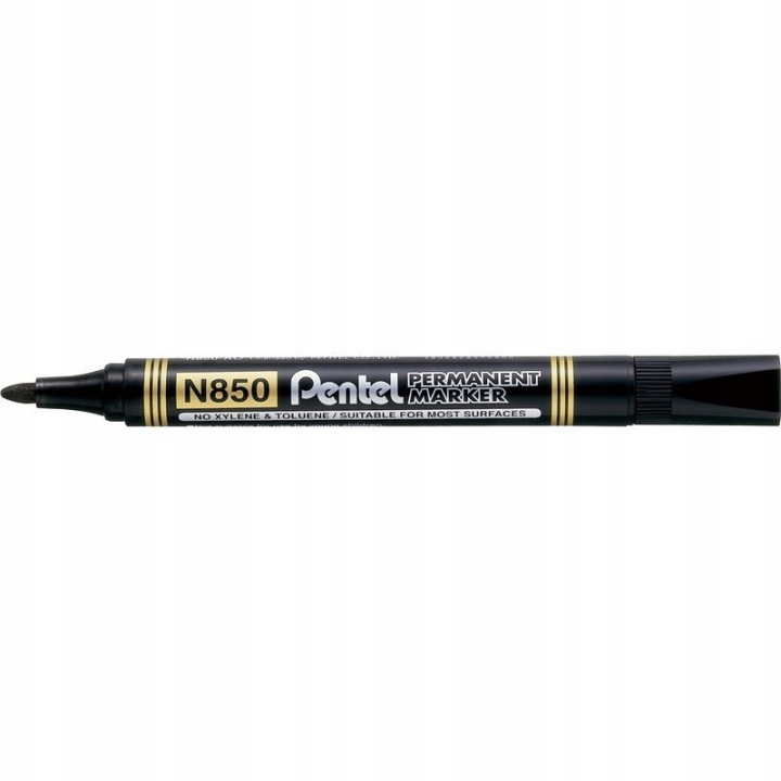 Маркер перманентний з круглою наконечником Pentel 1 шт. — фото 4