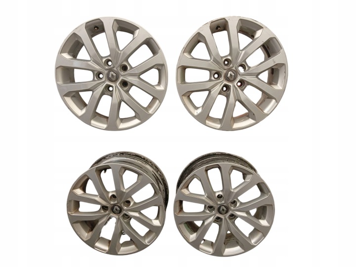 4x discs aluminium RENAULT KADJAR 7.0"x17" 5x114.3 40300-8177R