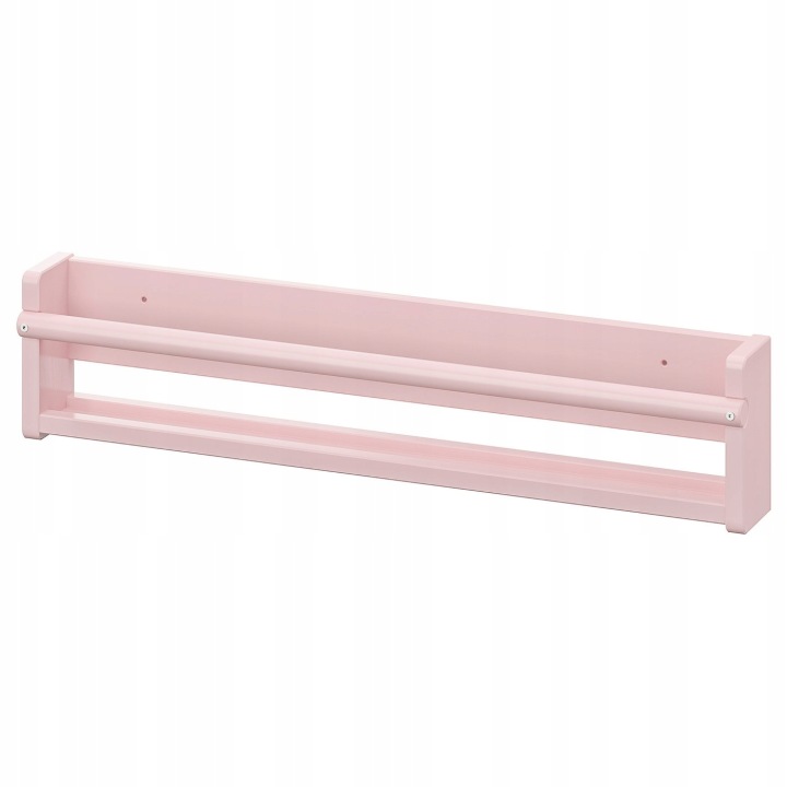 IKEA FLISAT Шафка настінна, блідо-рожевий, 70x9x16 см