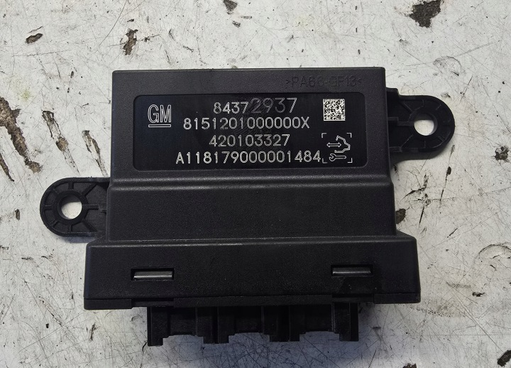 OPEL ASTRA K 5 V Module Unité de contrôle PDC 84372937