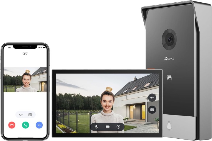 Videotelefon 2K 7 Palců Wifi Rfid Dotykový