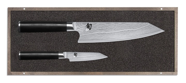 Shun Classic Sada 2 nožů (DM-0771, DM-0772), dřevěná krabička