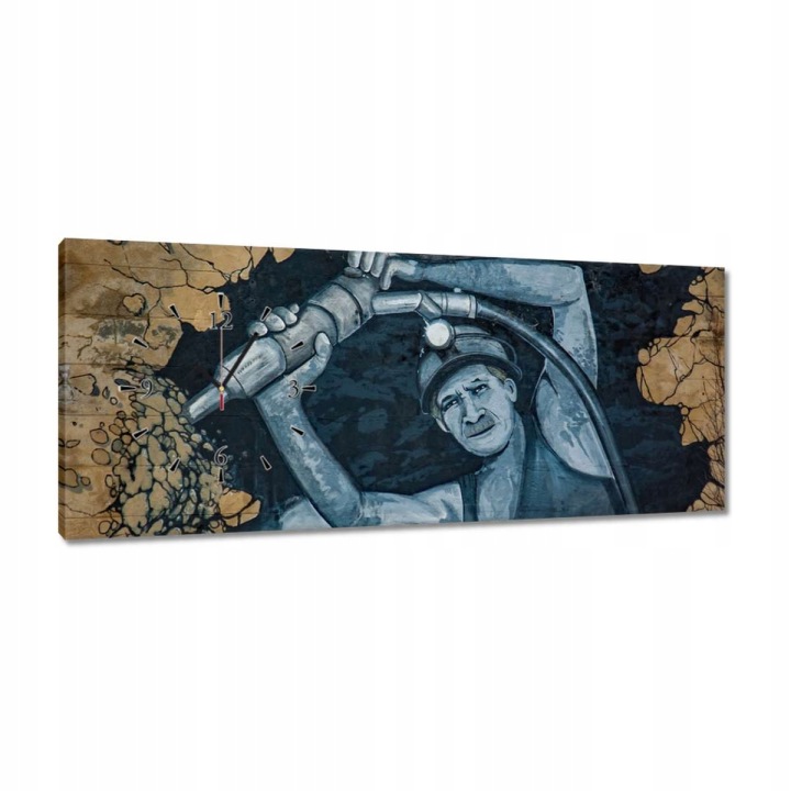 Hodiny 100x40 Graffiti Pouliční umění
