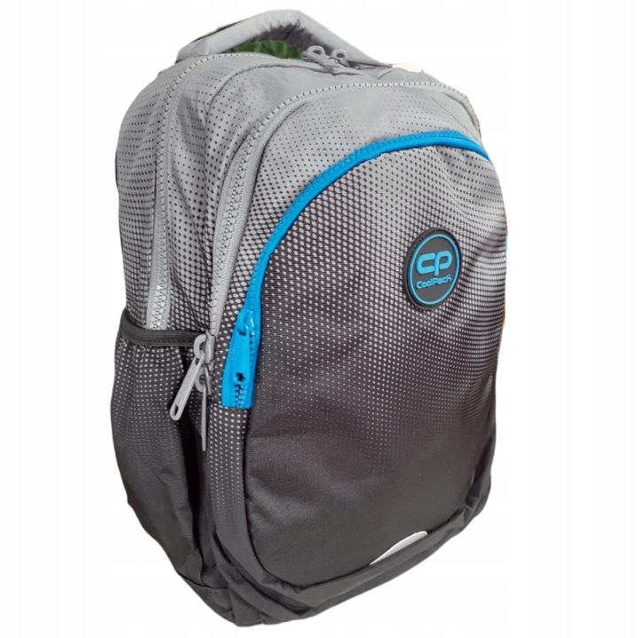 Рюкзак шкільний з кількома відділеннями CoolPack відтінки сірого і срібла 21 л