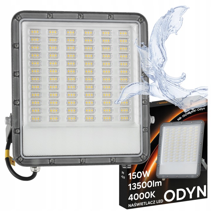 Halogenová Led lampa 150W 13500lm Premium Venkovní 4000K IP66
