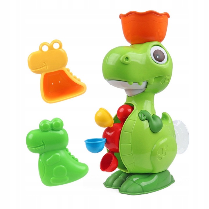 Набір Іграшок Для Купання з Динозавром і Аксесуарами Lean Toys — фото 2