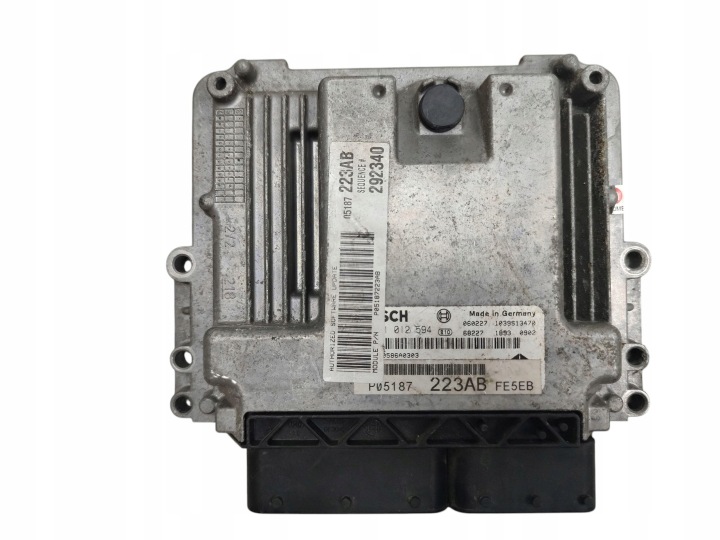 Computer DES MOTORS JEEP CHEROKEE KJ 2.8 CRD ENR P05187223AB 0281012594