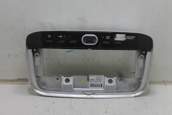 RÁM střední PANEL výstražných světel vypínač FIAT PUNTO EVO/2012 09-18
